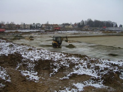 Čakovice - podkladní betony